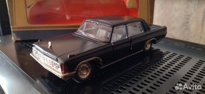 Модель ЗИЛ-117 матовый чёрный редкий