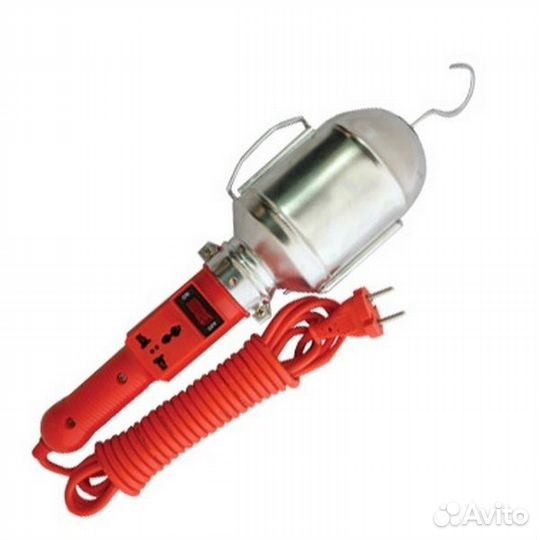 Светильник переносной с удлинительным шнуром 10м