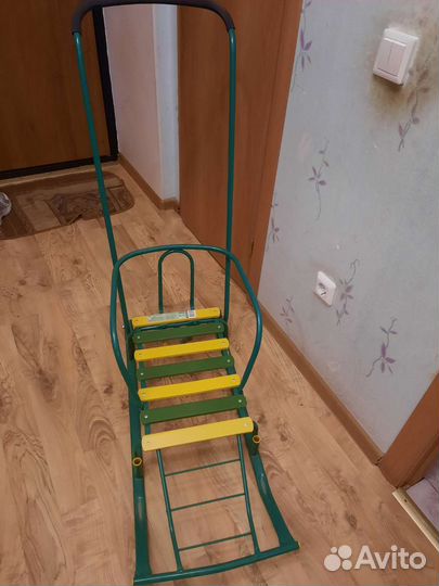 Детские зимние санки