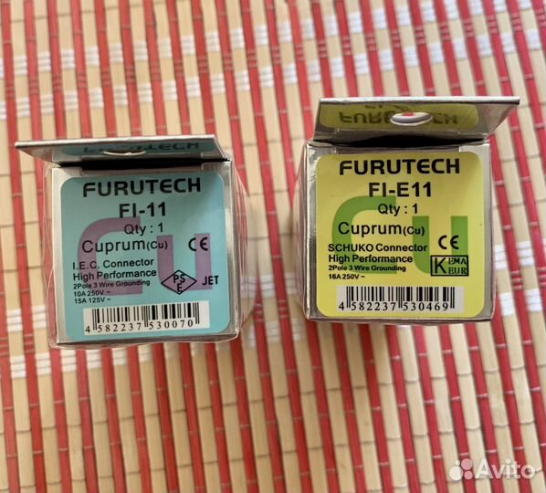 Коннекторы Furutech FI-E11(Cu) / FI-11(Cu)