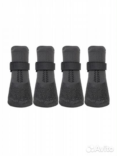 Носки для собак на липучках хl