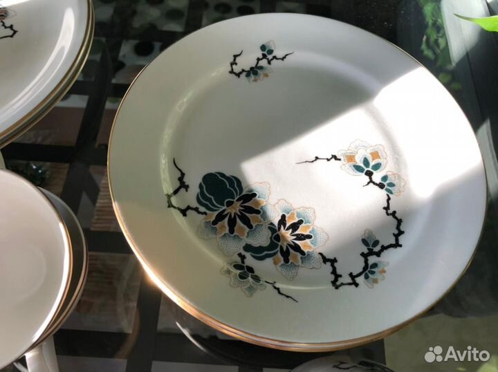 Винтажный Сервиз Freiberger Porzellan гдр
