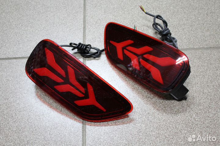 Стопы дополнительные Patrol 62 в бампер задний