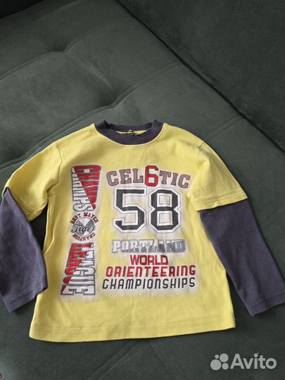 Вещи пакетом на мальчика 108-128