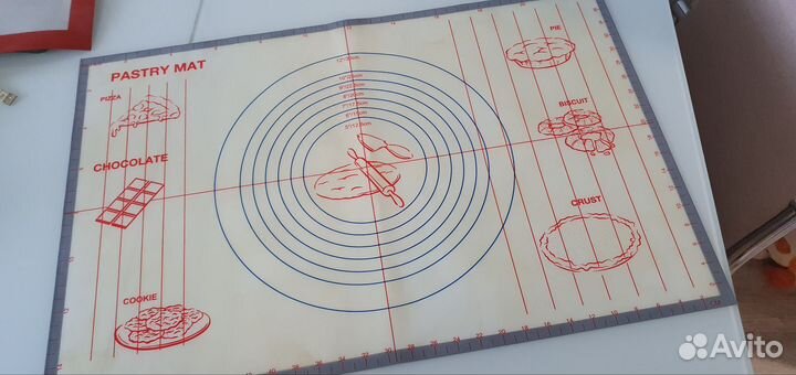 Силиконовый коврик для выпечки