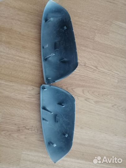 Накладки на зеркала priora 2 белое облако