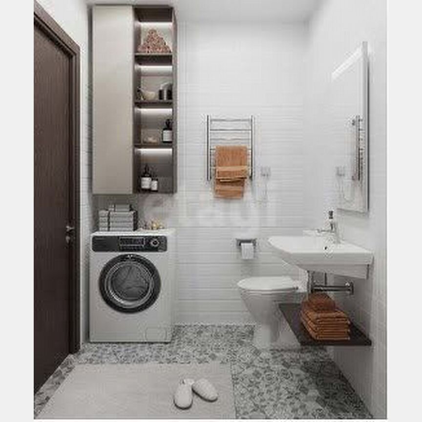 2-к. квартира, 49,6 м², 7/16 эт.