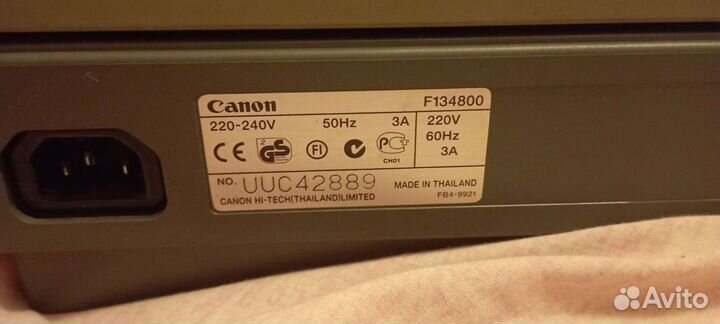 Капир Canon FC206