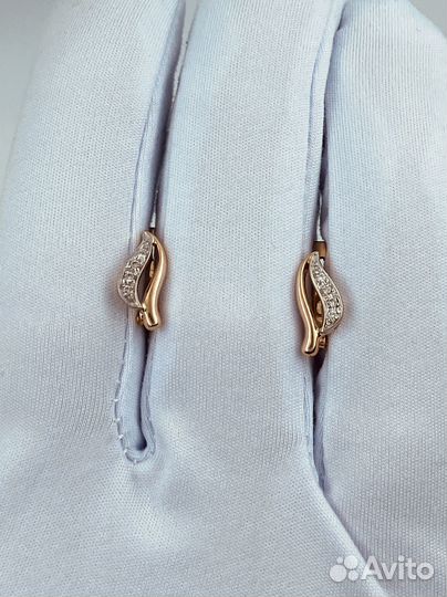 Золотые Серьги 585 пробы. Рассрочка