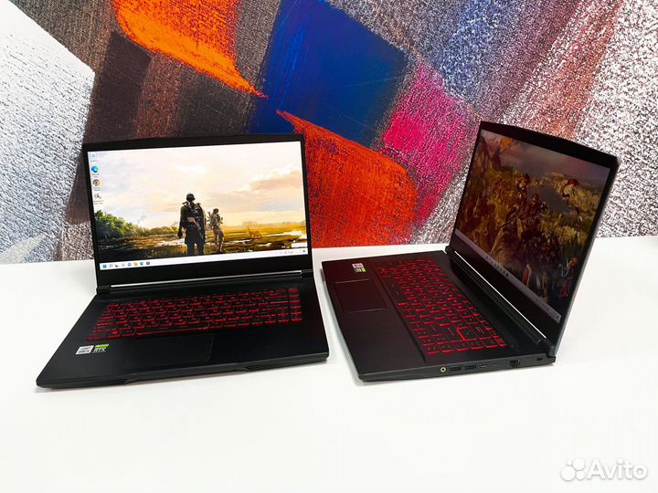 Игровые ноутбуки MSI на i5 / i7 GeForce RTX + IPS