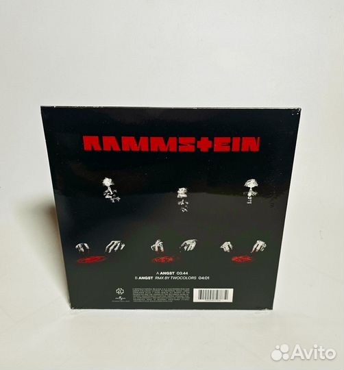 Rammstein - Angst Transparent Red 7