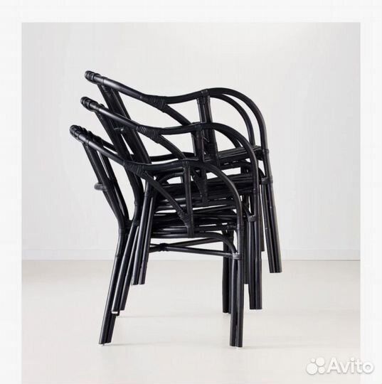 Кресло из ротанга IKEA Holmsel