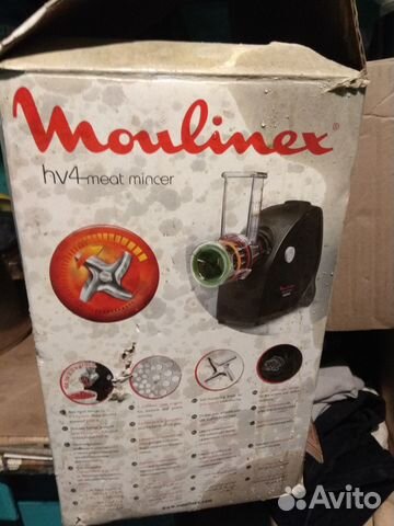 Электромясорубка moulinex