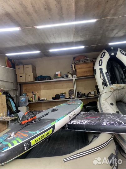 Ремонт пвх лодок