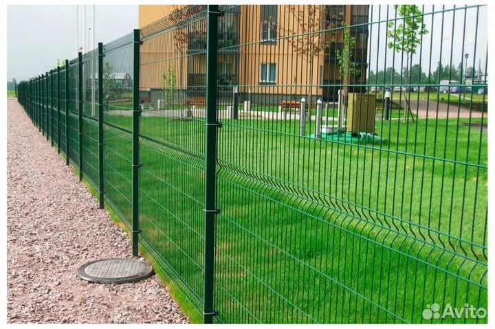 Забор 3Д сетка / гиттер