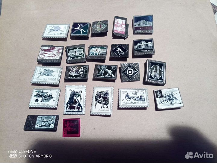 Значки СССР олимпиада 80