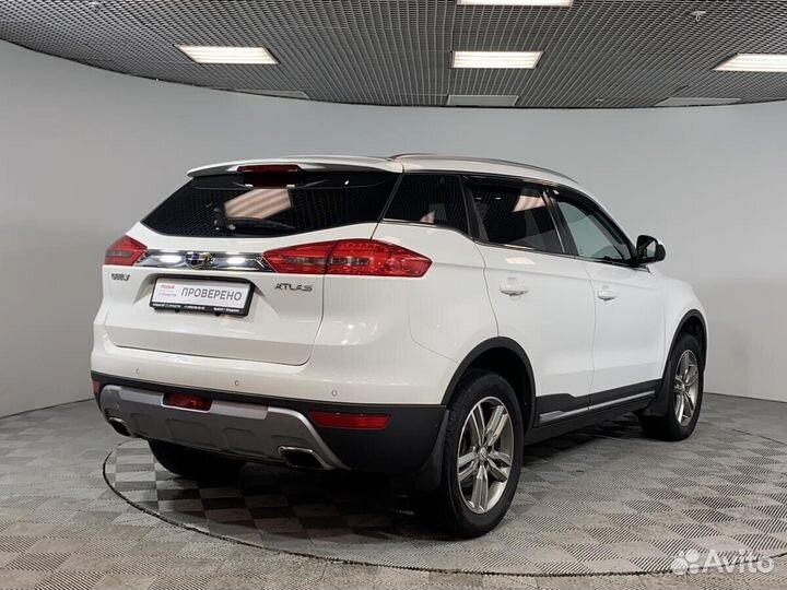 Geely Atlas 2.4 AT, 2018, 80 000 км