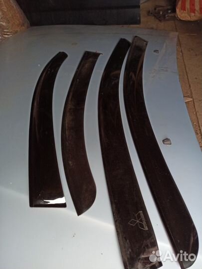 Дефлекторы боковых окон Mitsubishi Lancer X