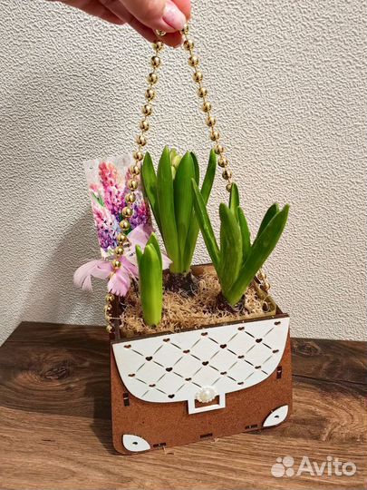 Цветы в кашпо, корзинах