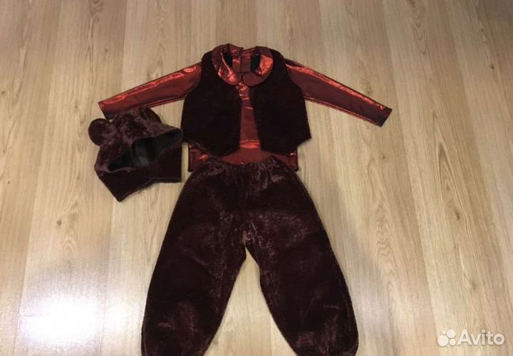 Новогодний костюм мишка