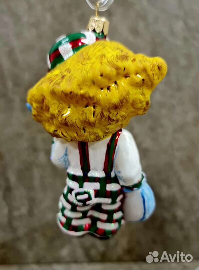 Новогодние игрушки, стекло, новые