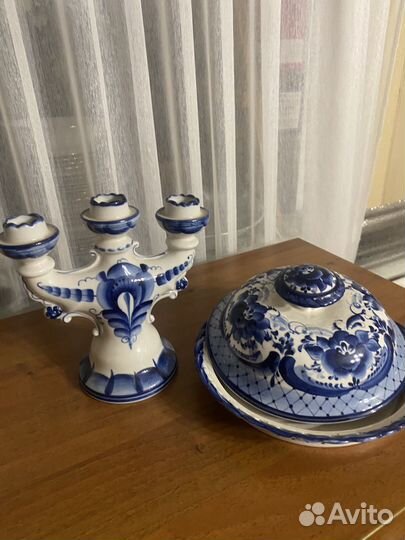 Посуда гжель