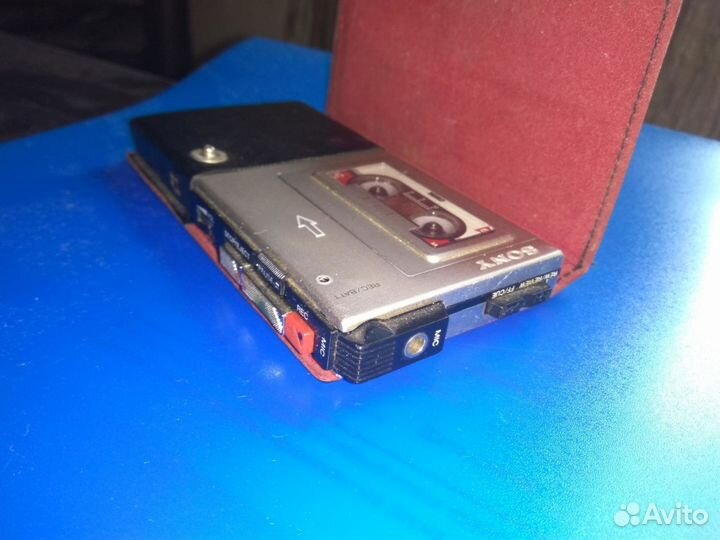 Sony M-100 микрокассетный Corder, серебро, Япония