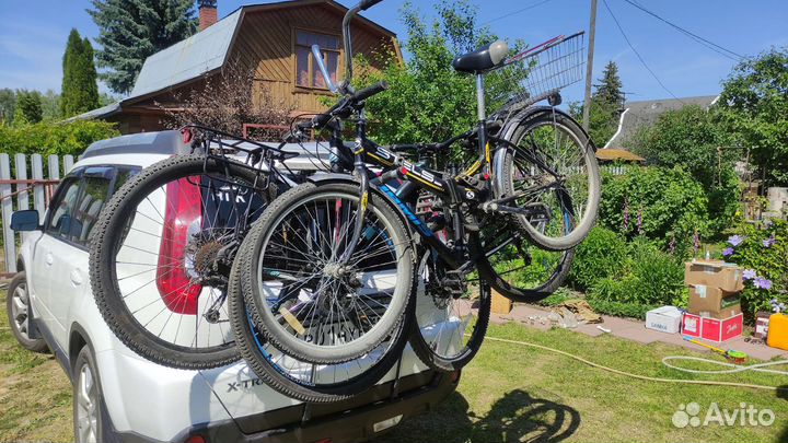 Велобагажник на пятую дверь под x-trail