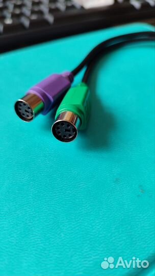 Переходник usb to ps/2 новый