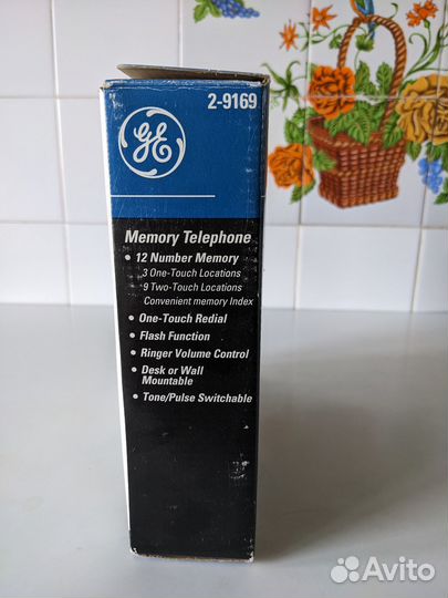Телефон GE 2-9169 Белый