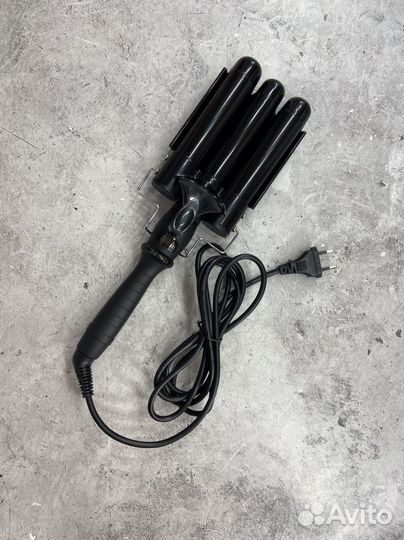 Тройные щипцы для волос