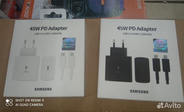 Адаптер 45W PD USB-C toUSB-C Cable(5A) Samsung