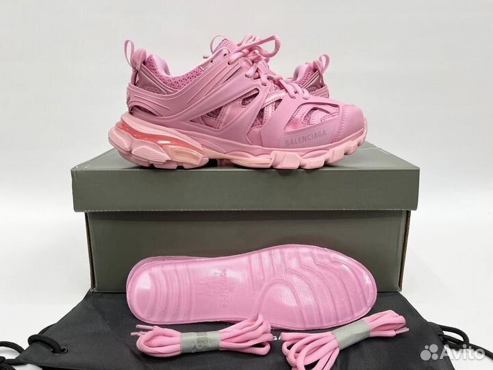 Кроссовки balenciaga track 1 pink