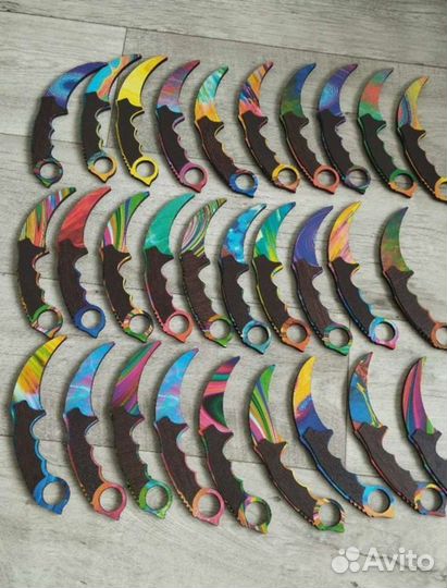 Керамбиты деревянные