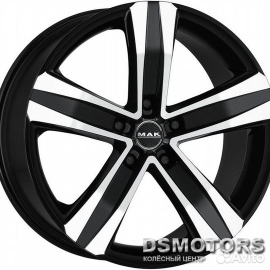 Диски Stone 5 7.0/17 5x114.3 ET42 d66.1 black mirr