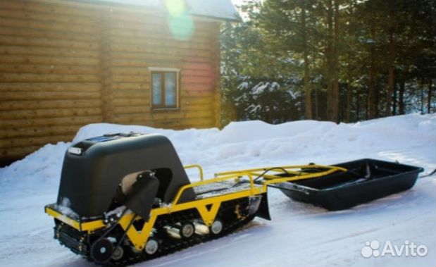 Мотобуксировщик lebedev motors рекс LV513