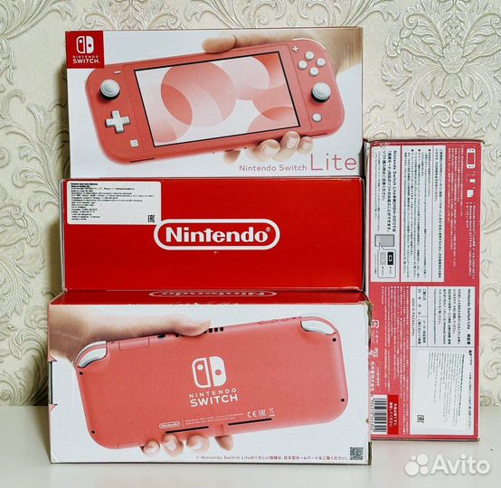 Новый прошитый Nintendo Switch Lite 128G / Игры
