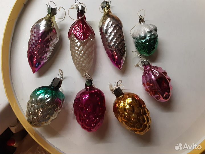 Ёлочные игрушки СССР 60-70гг