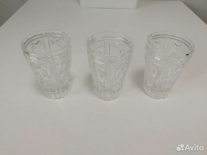 Хрустальные стаканы СССР