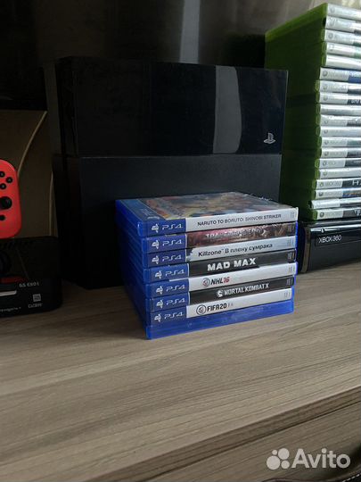 Аренда Ps4, nintendo switch и Xbox 360