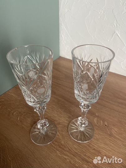 Хрустальные фужеры
