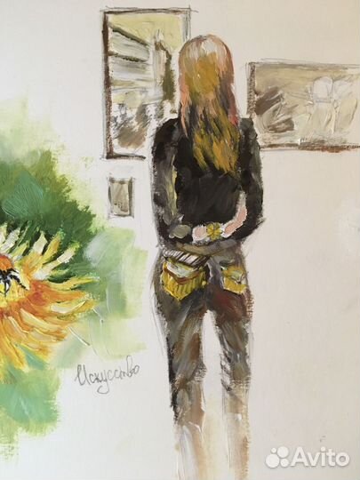 Нарисую вашего домашнего питомца Картина