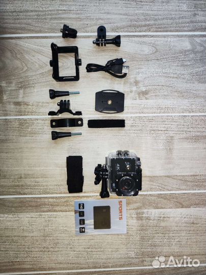 Экшн камера 4к с Wi-Fi новая