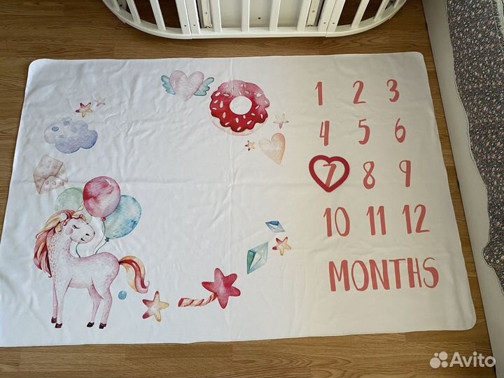 Детский Фотоплед по месяцам