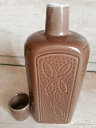 Бутылка+крышка, стаканчик, СССР