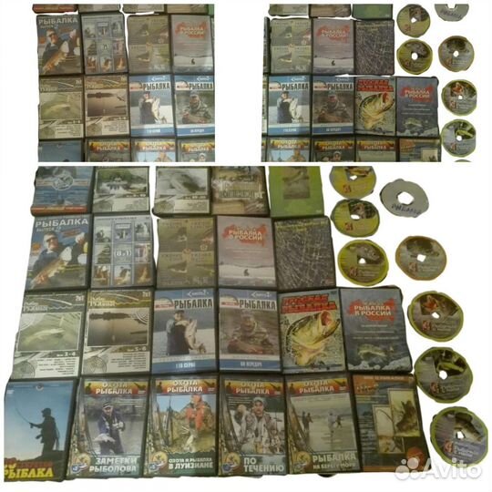 Учебные Фильмы о Рыбалке и Охоте на DVD диске