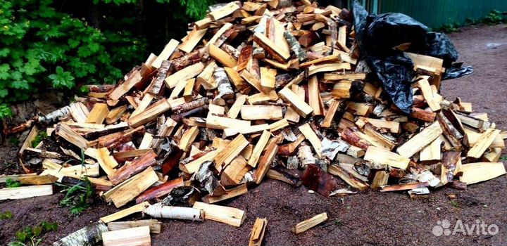 Дрова колотые Осина