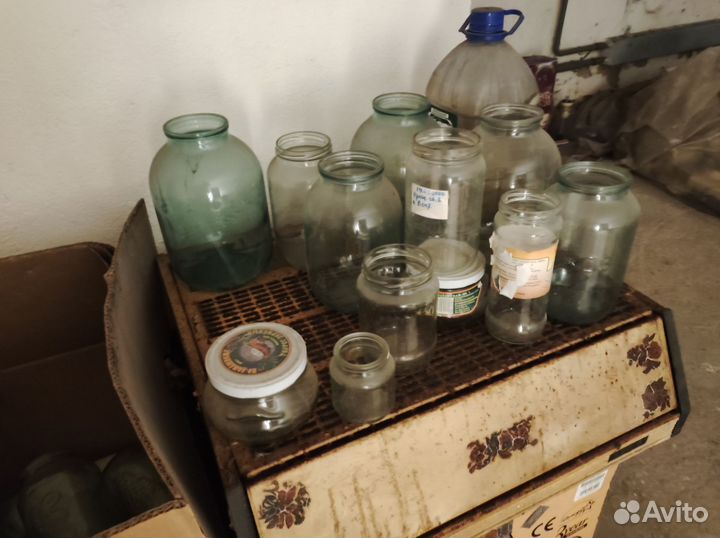 Банка стеклянная