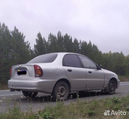 Chevrolet lanos 1.5 мк 2006г разбор