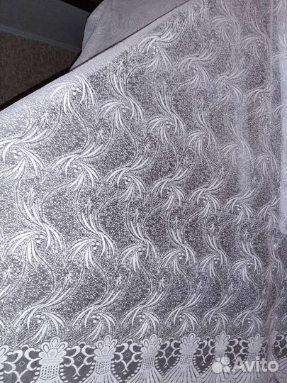 Тюль метелица